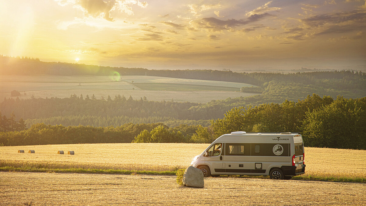 Mit dem VANTourer Kastenwagen auf großer Tour