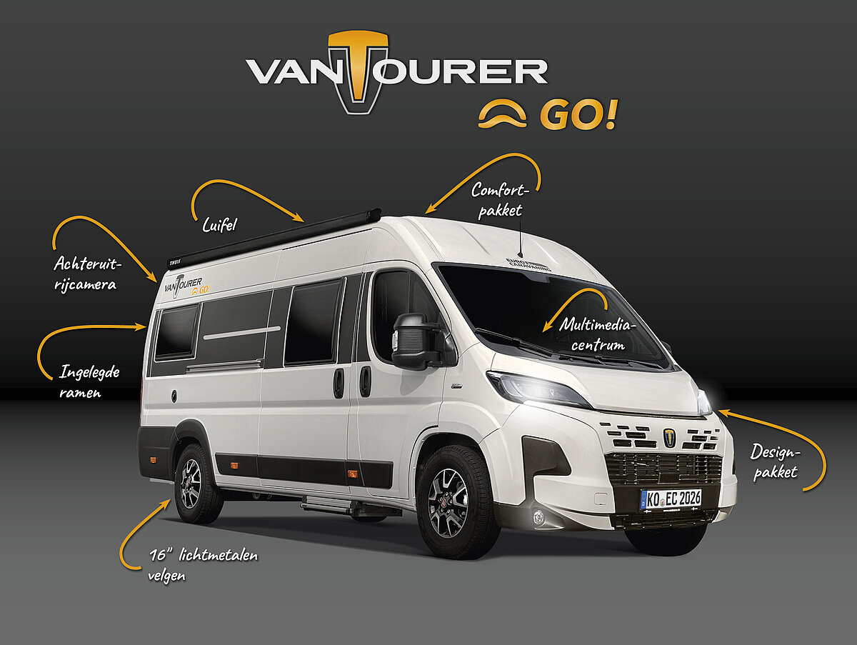 Campervan speciaalmodel VANTourer GO!