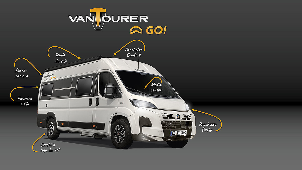 Furgone speciale VANTourer GO! - ora in vendita a partire da 65.527 €