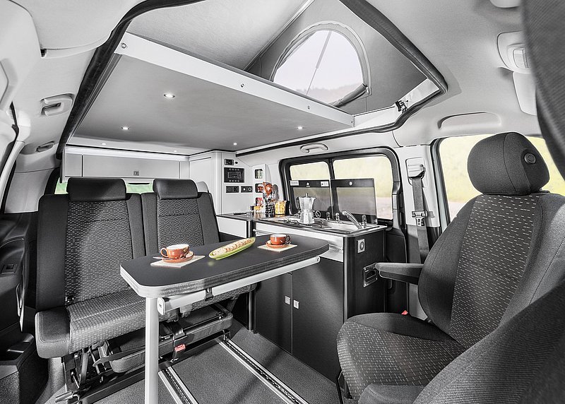 VANTourer Urban hopfällbart bord för den kompakta campingbussen