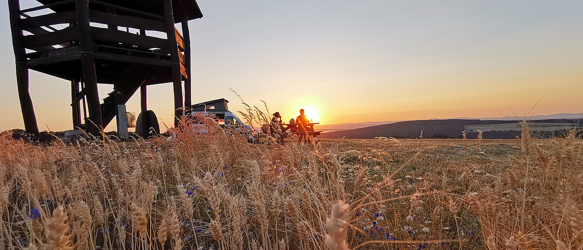 Camping mit Kindern im VANTourer Campervan