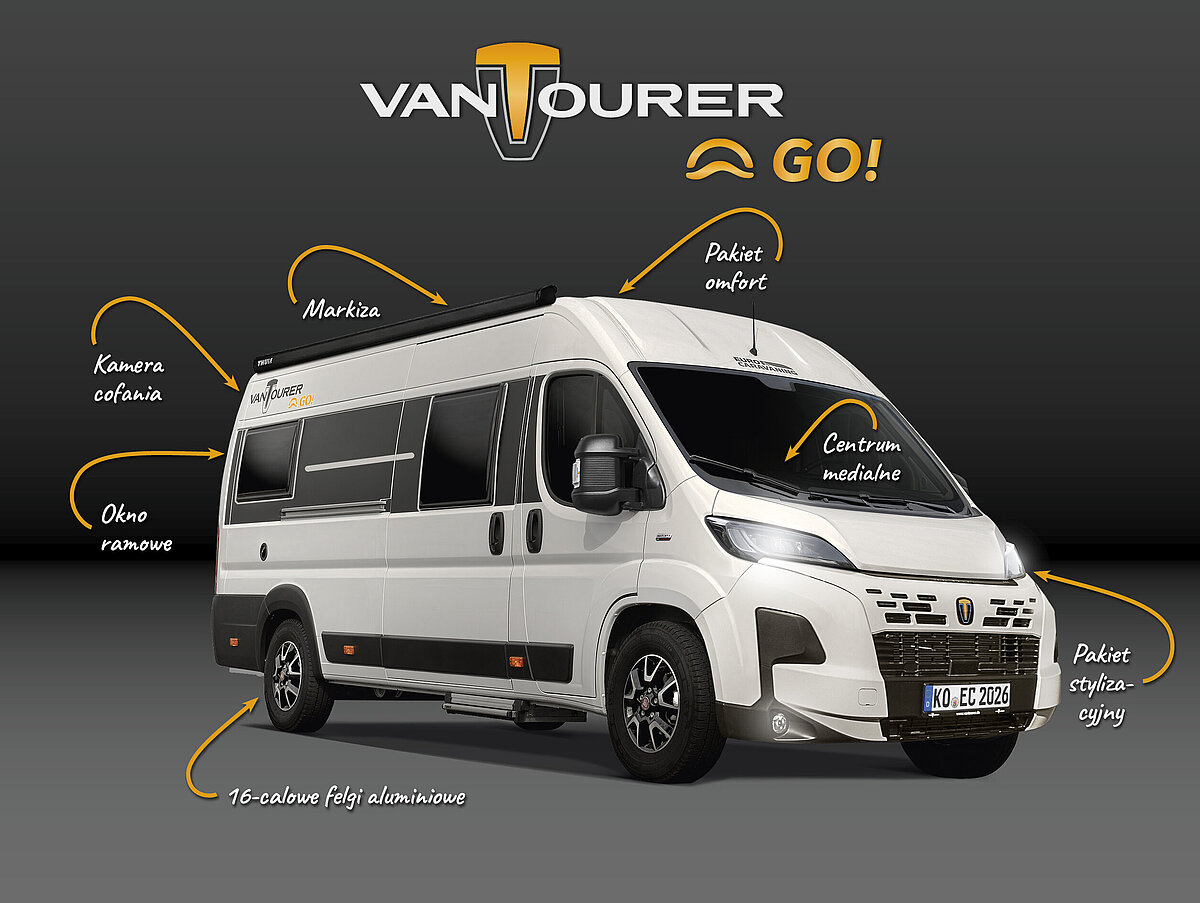 Furgony model specjalny VANTourer GO! – kup teraz od 314 293 zł
