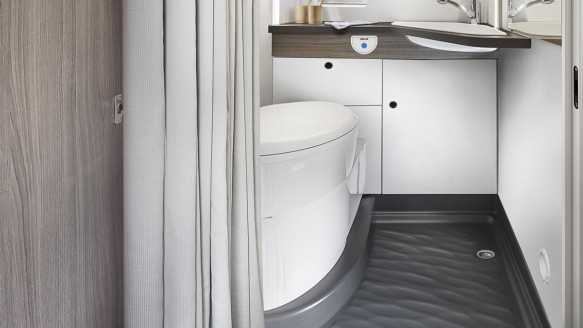 Thetford Toilette, optional als Trenntoilette