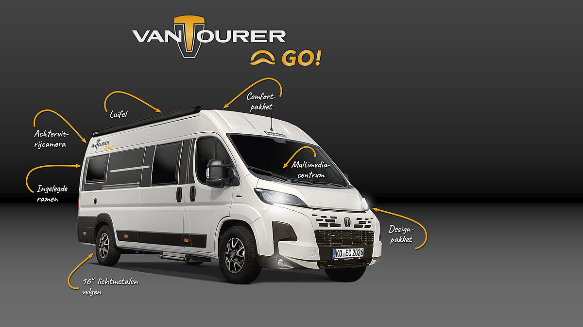 Campervan speciaalmodel VANTourer GO!