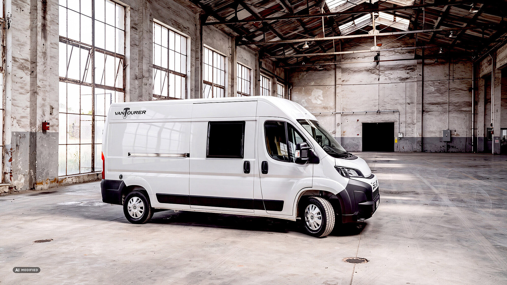 [Translate to Spanish:] Der Einsteiger-VANTourer 600 Ds: ab 54.927 €. 