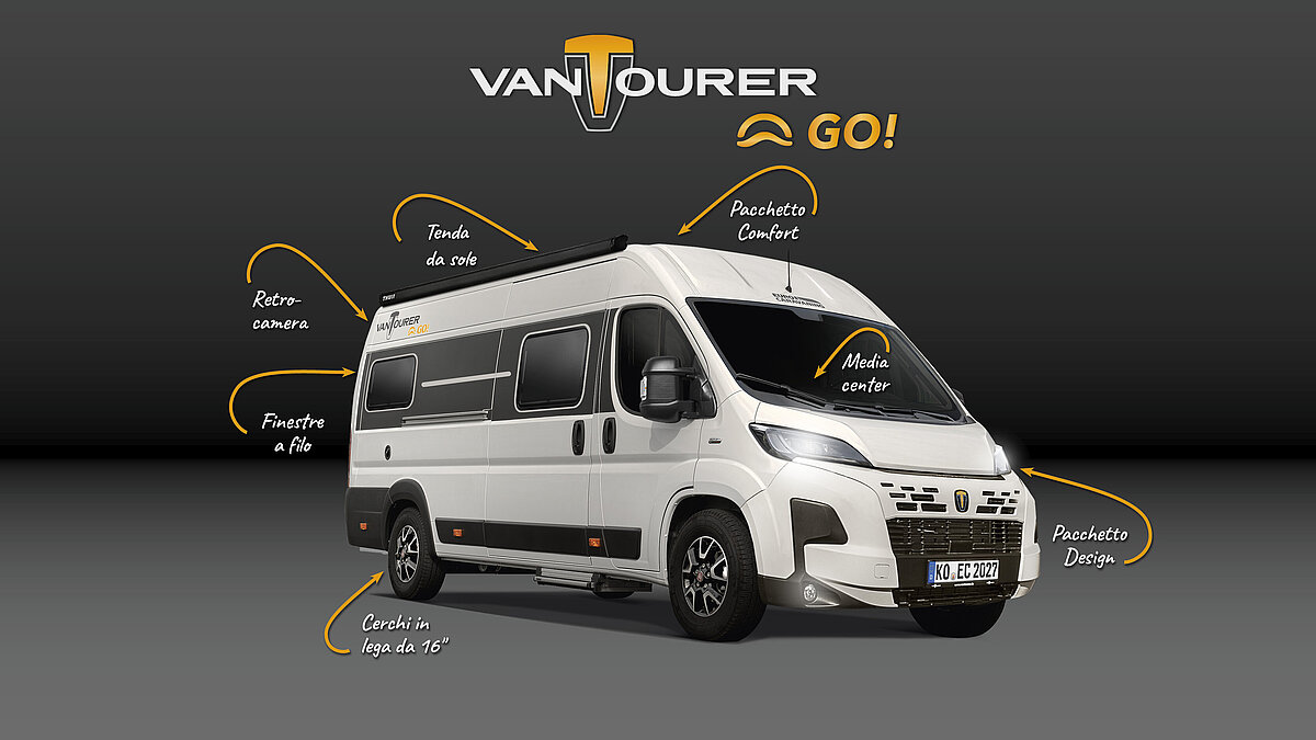 Furgone speciale VANTourer GO! - ora in vendita a partire da 65.527€