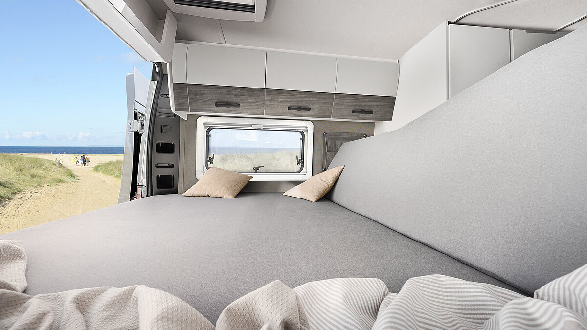Comfort abitativo nel furgone VANTourer 600 L