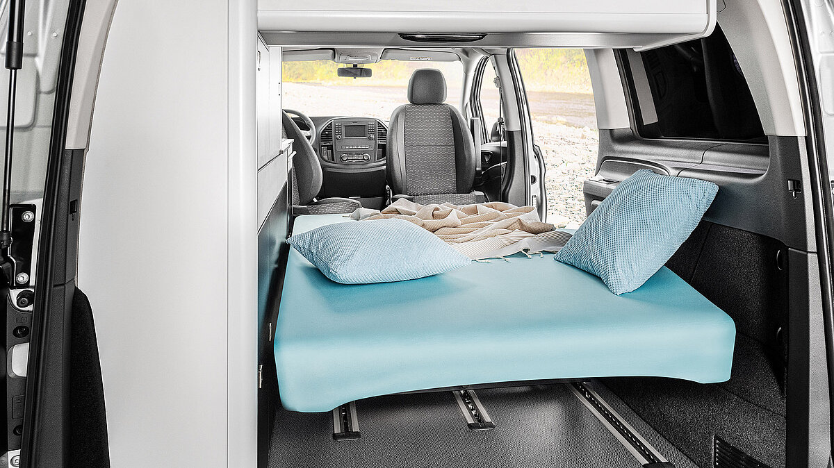 VANTourer Urban Vito – Umbaubett