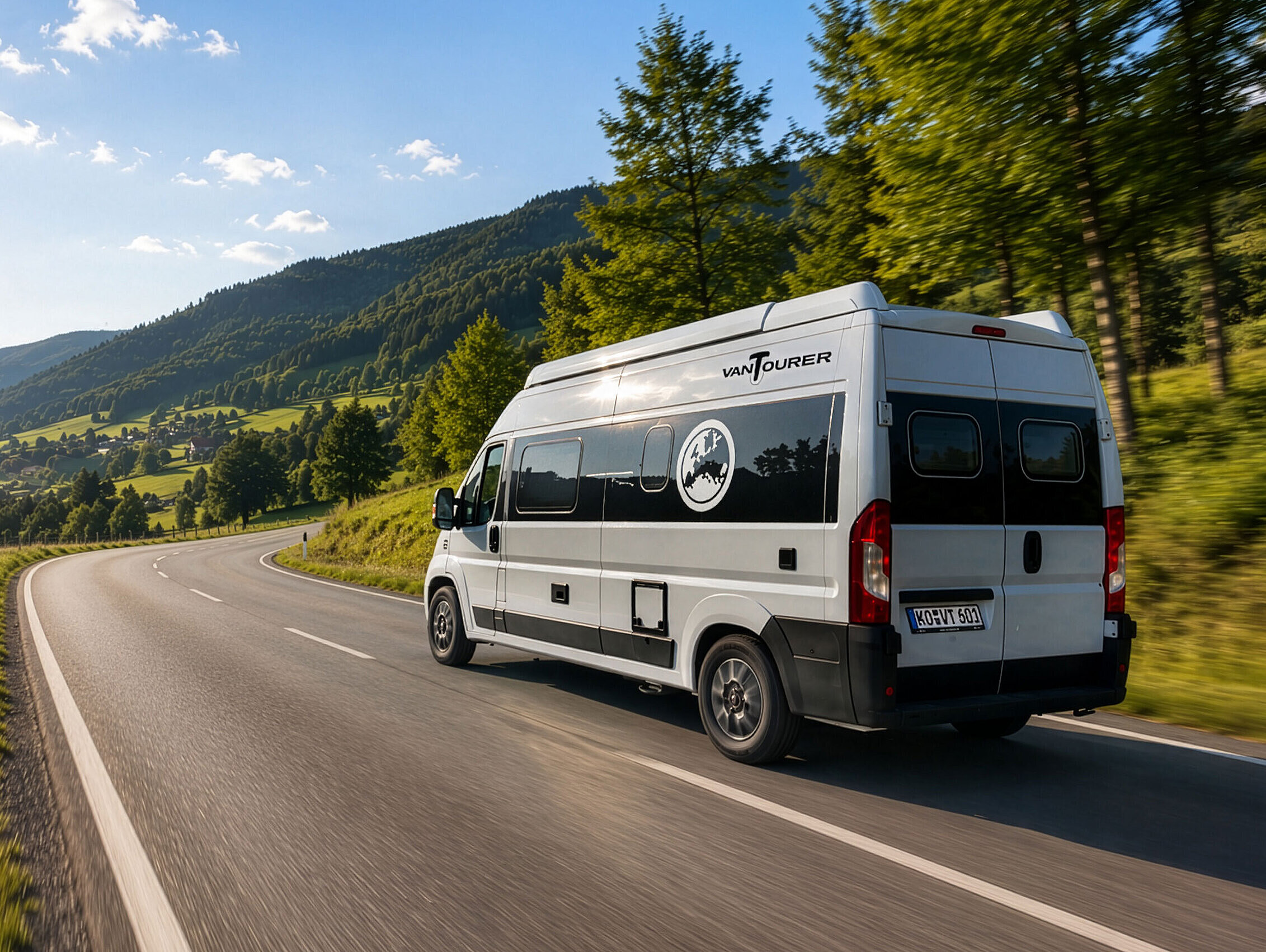 Roadtrip mit dem VANTourer Campervan