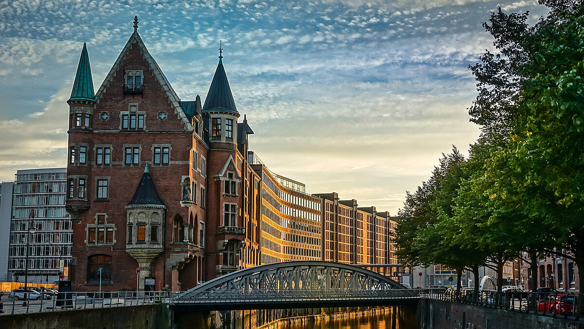 Speicherstadt in Hamburg