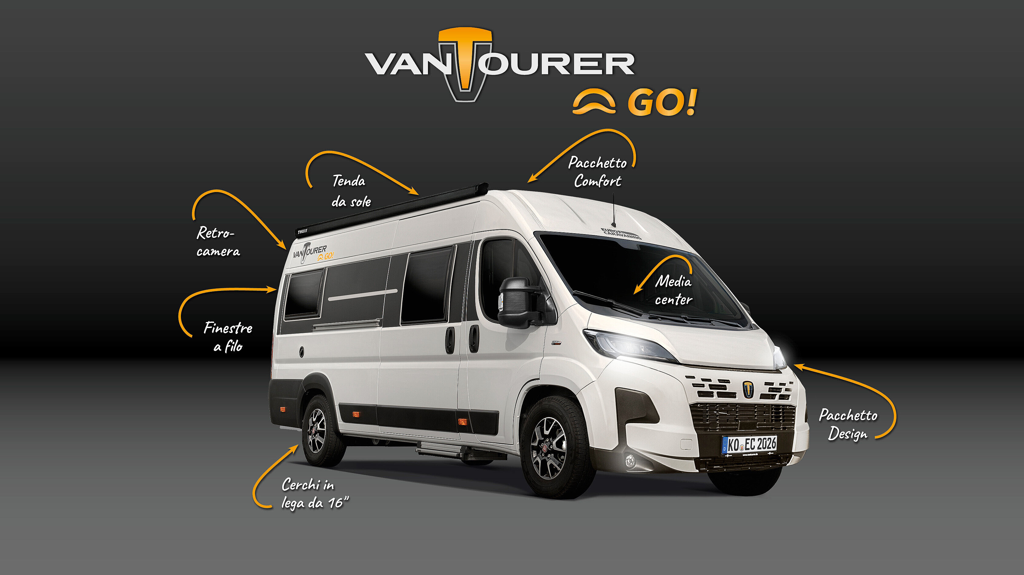 VANTourer GO! Modello speciale 2026 – pronto a partire da 63.180 €