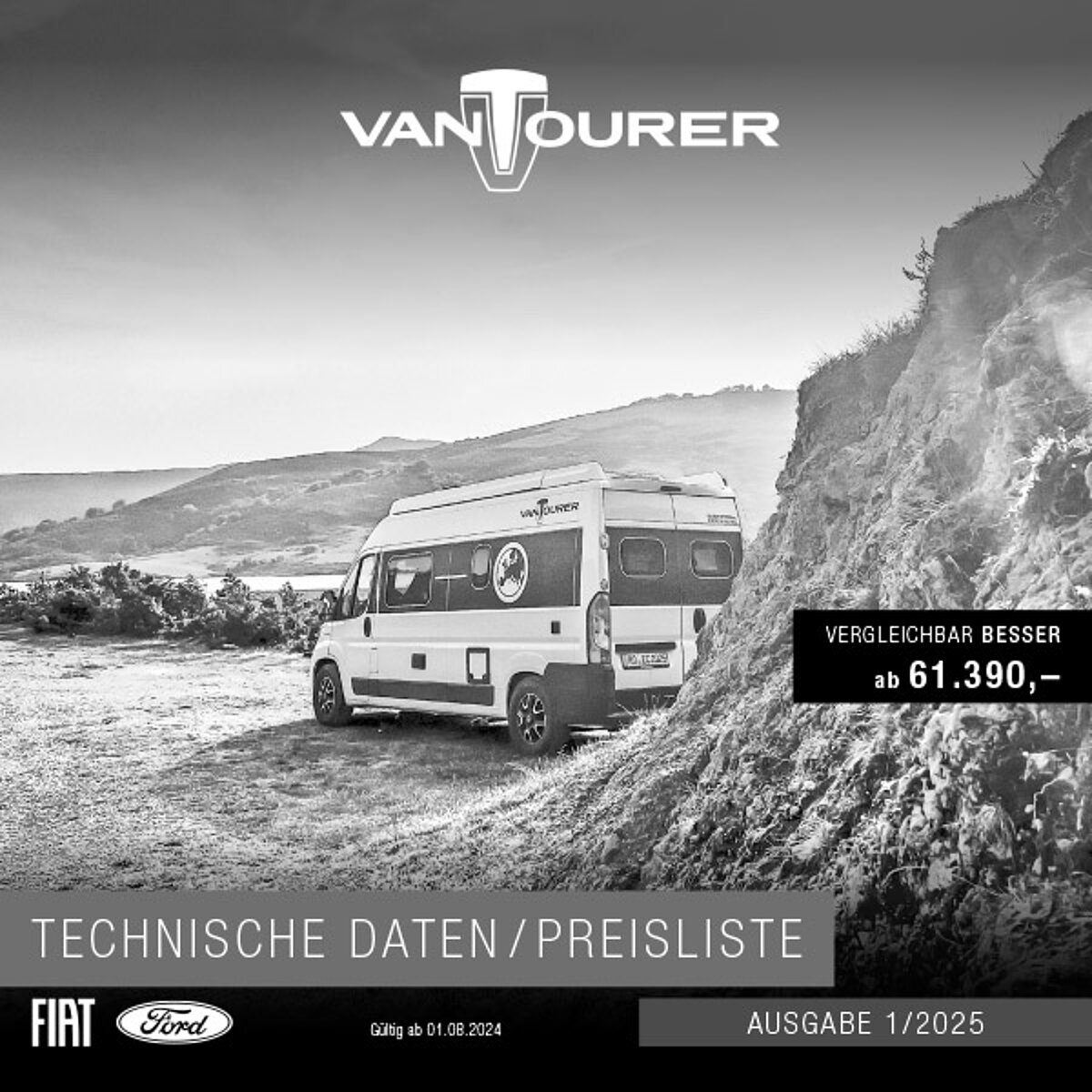 VANTourer Downloads Preislisten Modelljahr 2025
