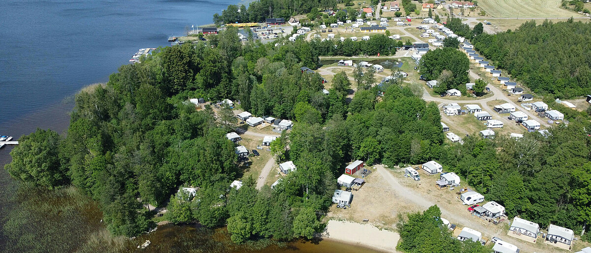 Campingplatz am Meer