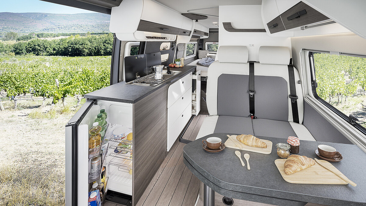 Blick in den VANTourer 630 L