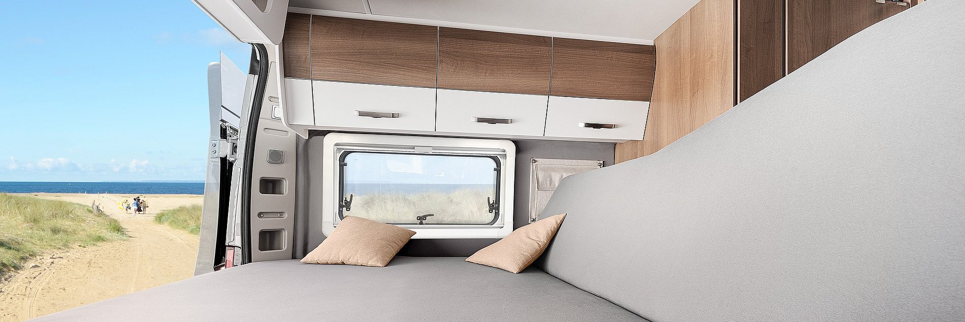 VANTourer Loungefunktion Bett