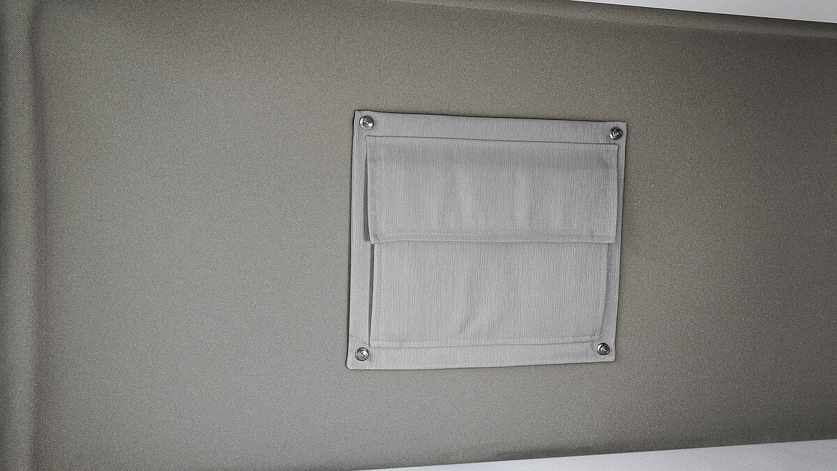 Wall pocket storage (Rear)