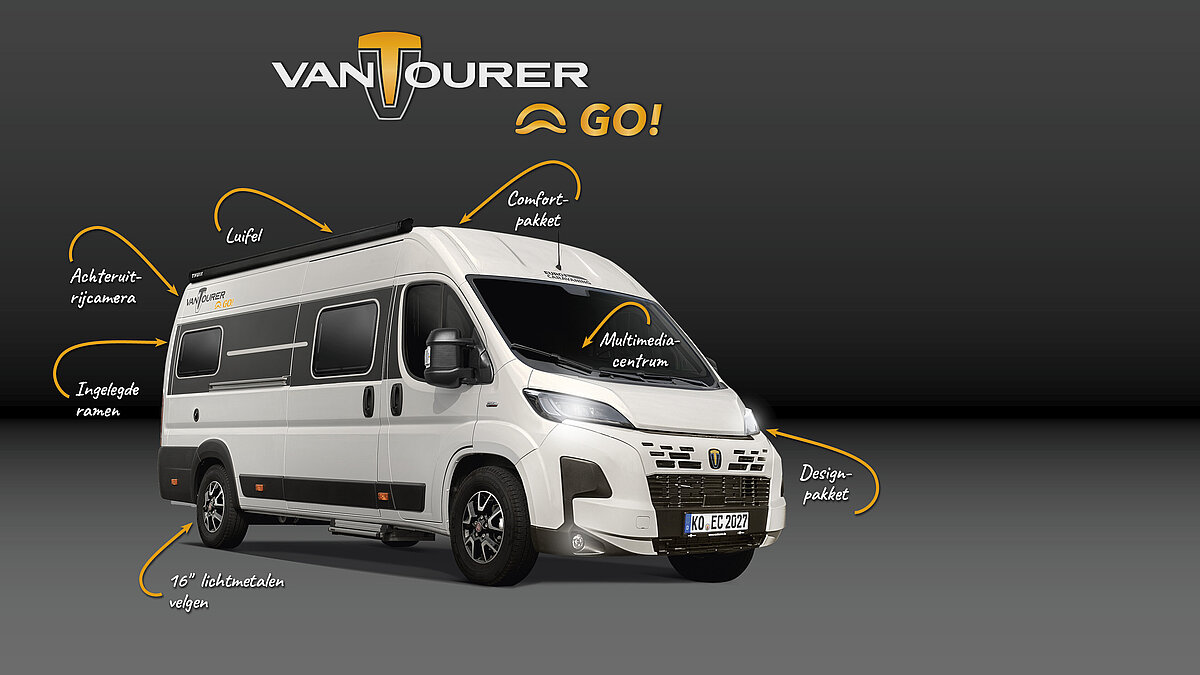 Campervan speciaalmodel VANTourer GO!