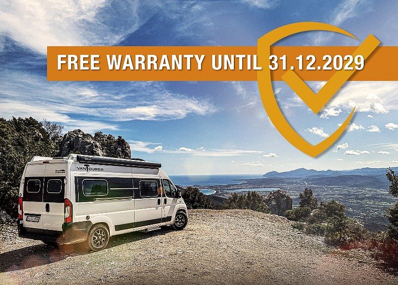 The VANTourer Warranty Weeks 2025 - Buy a panel van with a free warranty extension until 31.12.2029