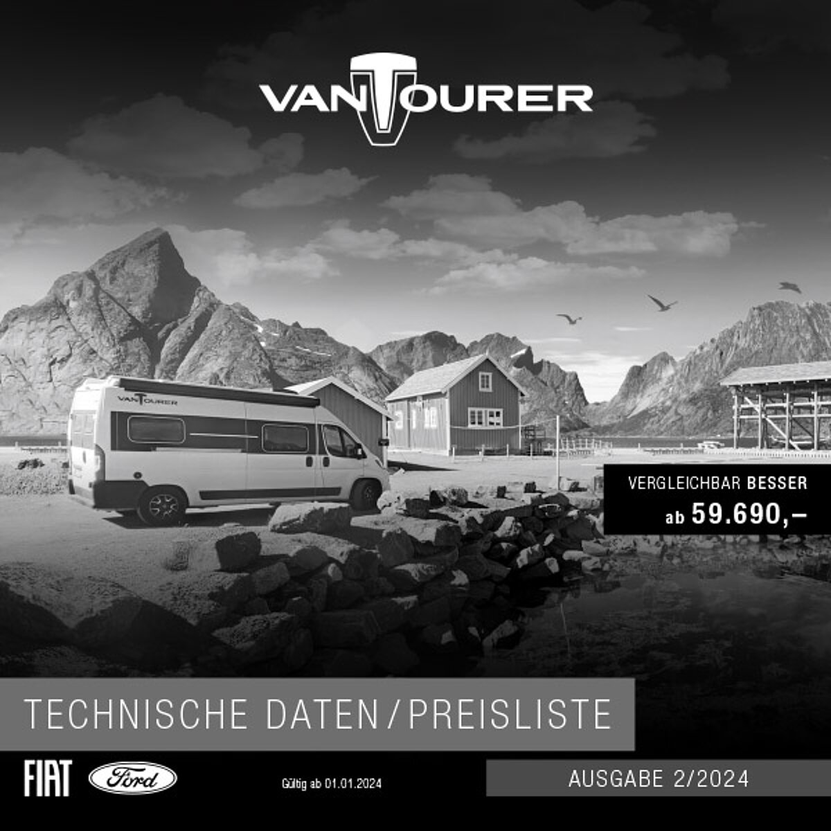 VANTourer Downloads Preislisten Modelljahr 2024