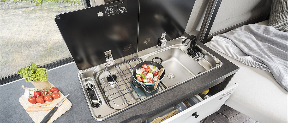 Kochen im VANTourer 540 D