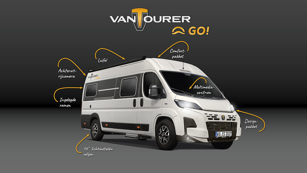 Campervan speciaalmodel VANTourer GO!