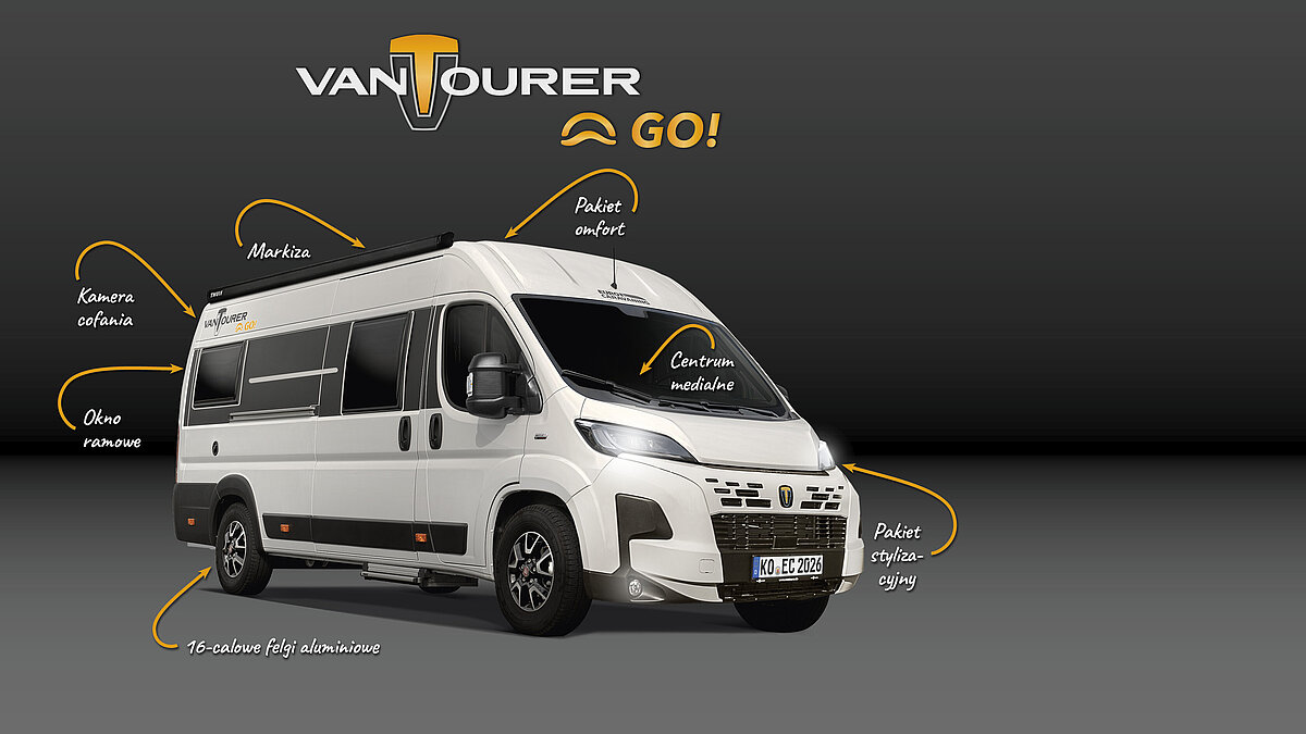 Furgony model specjalny VANTourer GO! – kup teraz od 314 293 zł